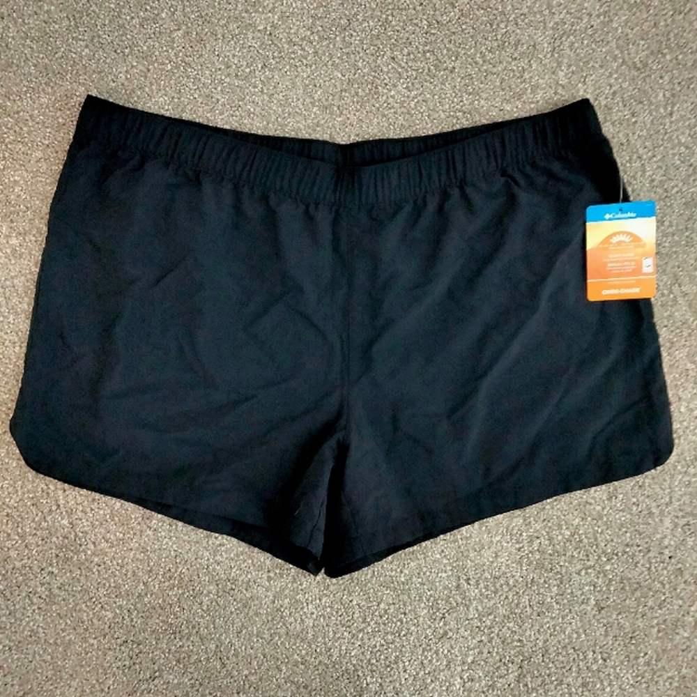 NWT XL Columbia Blossom Bay 4" Omni-Shade Athletic Hiking Shorts